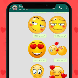 🙃 3D Emojis Stickers for was WAStickerApps 🙃