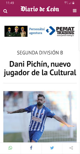 Diario de León Screen 2