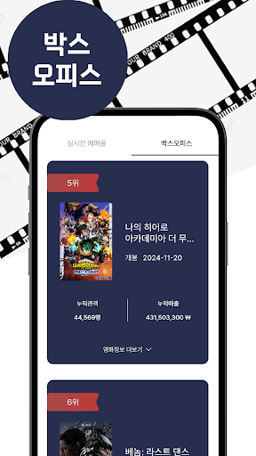 볼라GO – 시네마 영화 박스오피스 CineRank