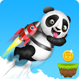 Panda Runner : Cross the hurdles Game icon