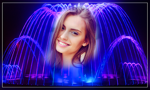 Android application Water Fountain Photo Frames screenshort