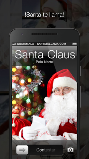 Android application Santa te LLama screenshort