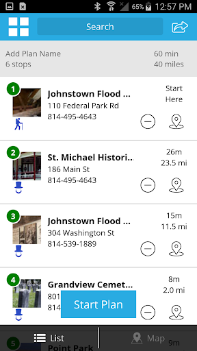 Screenshot of Visit Johnstown