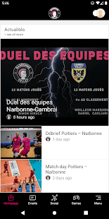 Narbonne Volley 4.10.40 APK screenshots 1