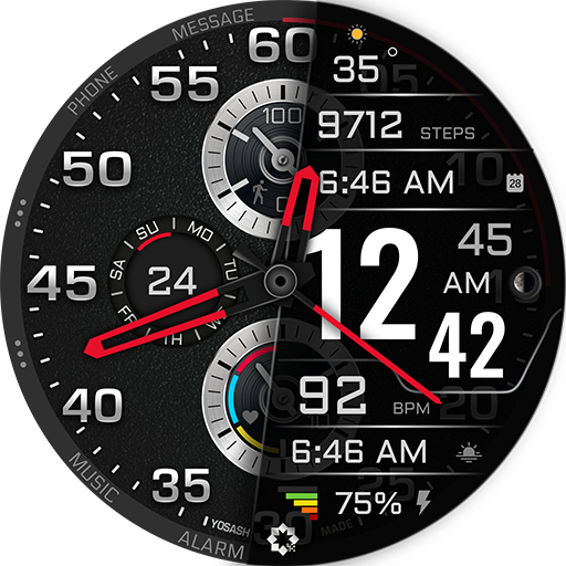 H360 Analog Digital Watch Face logo