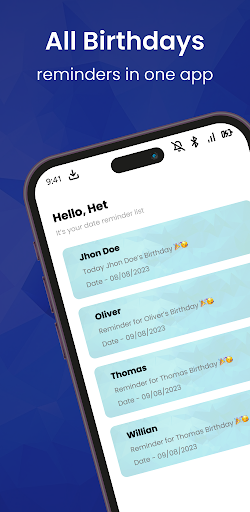 Android application Feliz- A Digital Assistant App screenshort