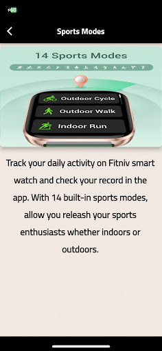 FITNIV Smart Watch guide Screen 3