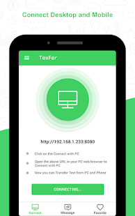 TexFer: Free Text Transfer Between Mobile Desktop 1.2.2 APK screenshots 13