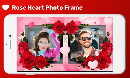 Rose Heart Photo Frame Screen 2