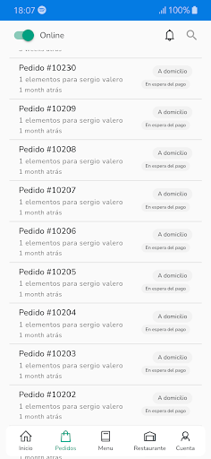 Esdecarta restaurantes Screen 2