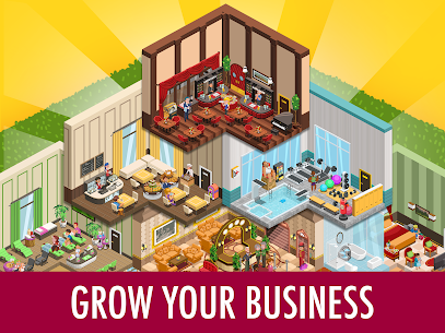 Hotel Tycoon Empire: Idle game v2.0 MOD Menu APK (Free In-App Purchase) 11