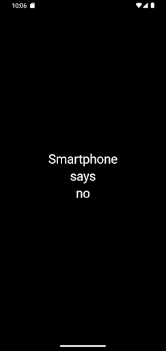 Android application Mobile Device Says screenshort