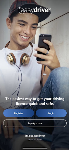 Android application easydriver - theory for all! screenshort