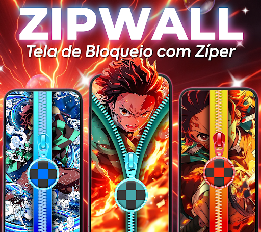 Visualização do aplicativo