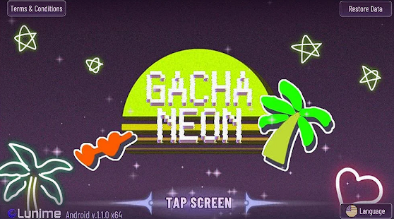Gacha Neon Tips TalkStart 1.0 APK screenshots 1