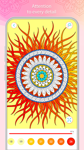 Color by Number – Mandala Book  screenshots 3