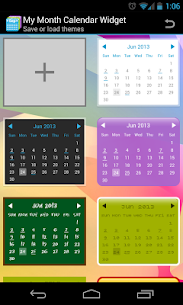 My Month Calendar Widget For PC – Guide To Install (Windows 7/8/10/mac) 1
