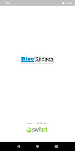 Android application Blue Kitchen Food Factory screenshort