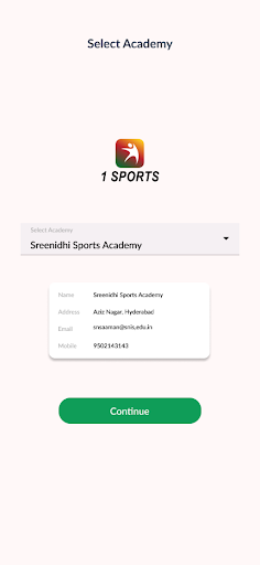 1Sports Screen 2