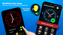 screenshot of Speaking Clock - Talking Clock