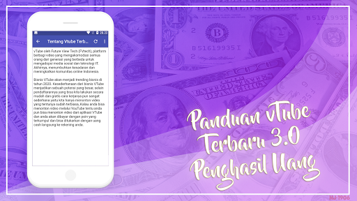 Panduan vTube Terbaru 3.0 Penghasil Uang