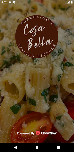 Android application Cosa Bella Italian Kitchen screenshort