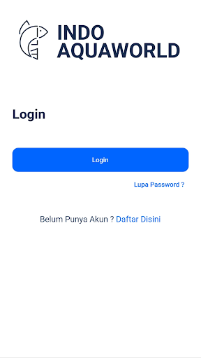 Android application Indo Aquaworld screenshort