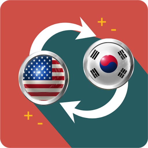 US Dollar to South Korean Won logo