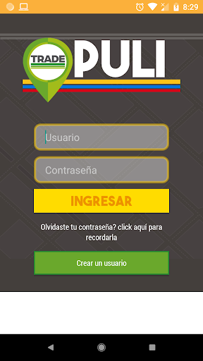 Android application TRADE - FDV screenshort