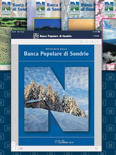Android application Il Notiziario di BPS screenshort