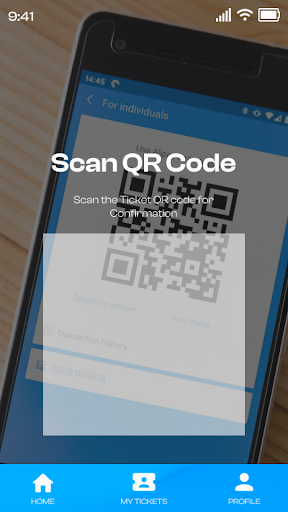 Android application Ticketnation Scanner screenshort