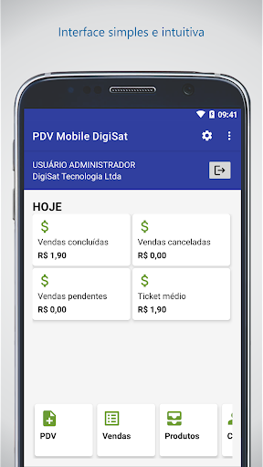 Android application PDV Mobile 2.0 screenshort