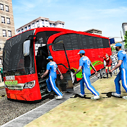 World Cricket Cup Bus Driver 3D: Player Transport