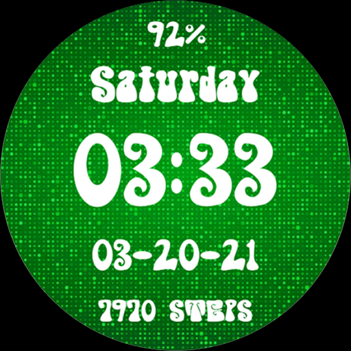 Disco 70s Party Club Watchface