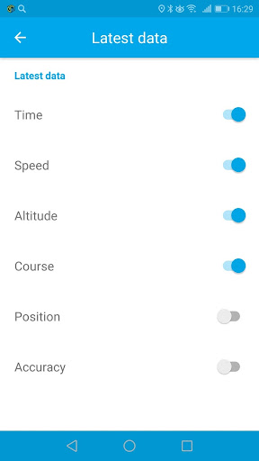Mobile GPS Screen 3