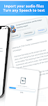 screenshot of AI Transcribe Speech to Text