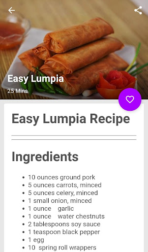 Lumpia Recipe