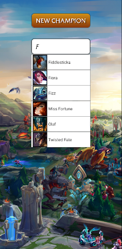 Guess the League Champion Screen 2
