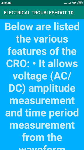 ELECTRICAL TROUBLESHOOT 10