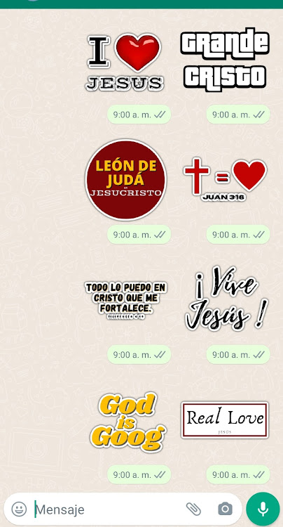 Stickers Cristianos - 2.7 - (Android)