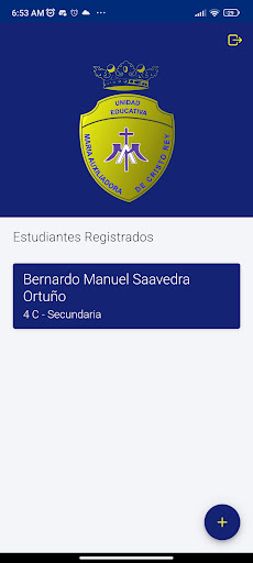 Android application Maria Auxiliadora Cristo Rey screenshort