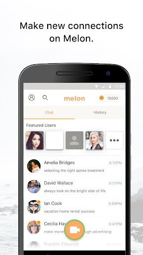Android application Melon screenshort