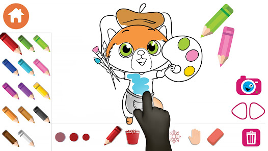 Coloring for kids with Rocky  screenshots 22