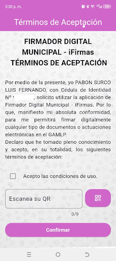 iFirmas Screen 3