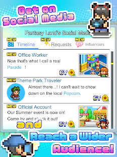 Captura de tela da história do Dream Park