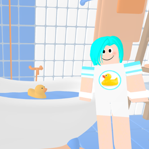 Parkour on bathroom toilet icon