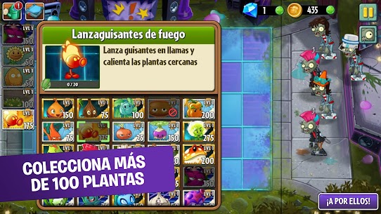 Plants vs Zombies 2 APK MOD 12.4.1 (Dinero y Gemas Infinitas) 3