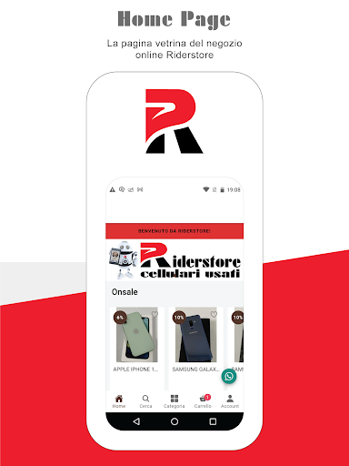 RiderStore Screen 2