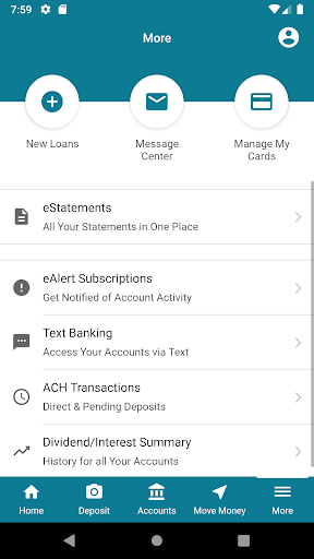 BOPTI Federal Credit Union Screen 3