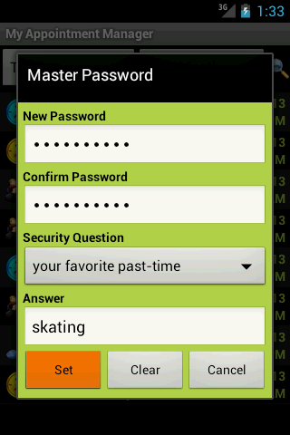 My Appointment Manager